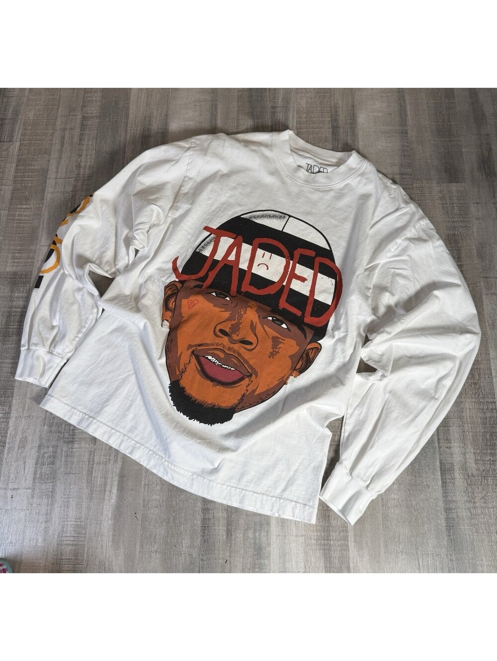 Toosii Jaded Long Sleeve T Shirt Official Merch Rap 2024 Tour Music Size Small